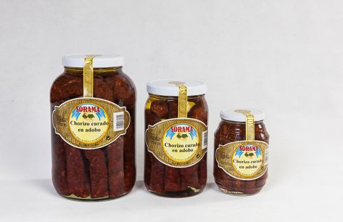 chorizo curado adobo girasol