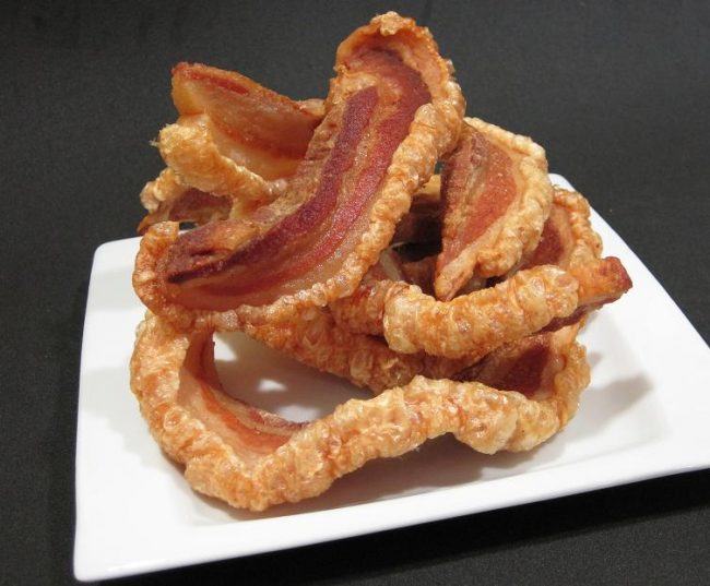 Torreznos fritos de Soria